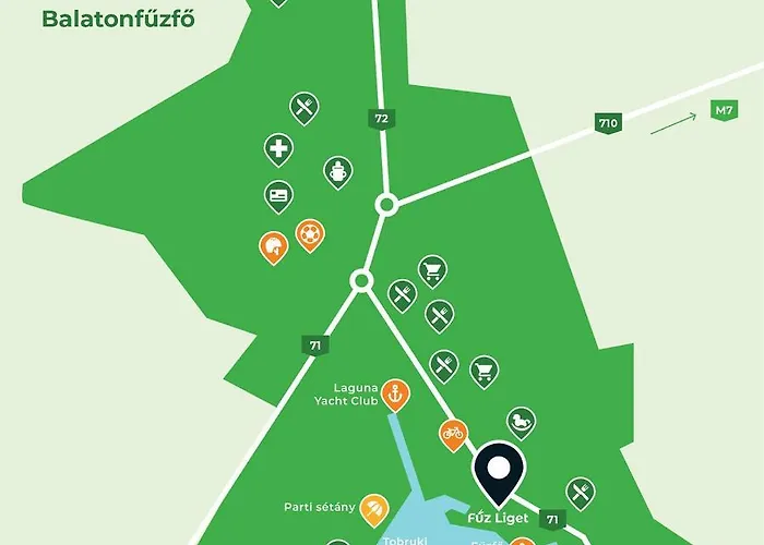 Fuzliget Surf Garden Апартаменты *